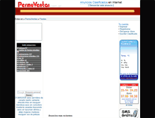 Tablet Screenshot of fiestas.permuventas.com.ar
